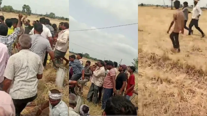 Boy falls into a borehole... Grandfather dies while guarding