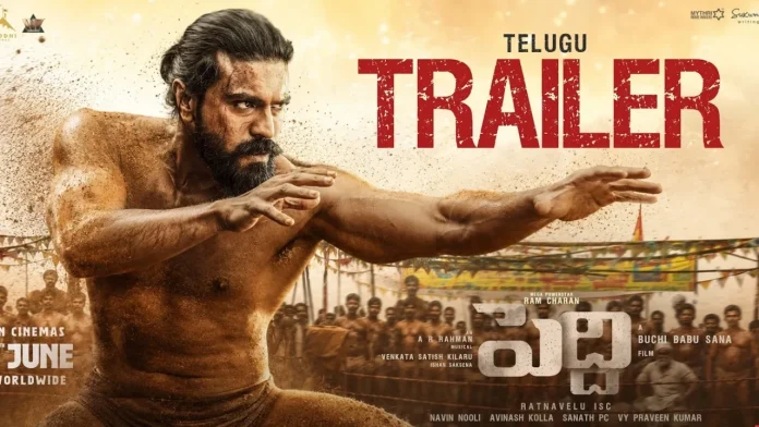 peddi movie trailer released