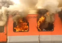 Fire incidents in trains : ప్రమాదాల వెనుక కుట్ర కోణం…రైల్వేశాఖ సంచలన విషయాలు! train Fire Accident