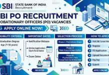 SBI PO Recruitment: డిగ్రీ చదివారా.. SBIలో 1500 పోస్టులు: పూర్తి వివరాలివే SBI PO recruitment notification