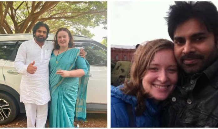 Pawan Kalyan wife Anna Lezhneva
