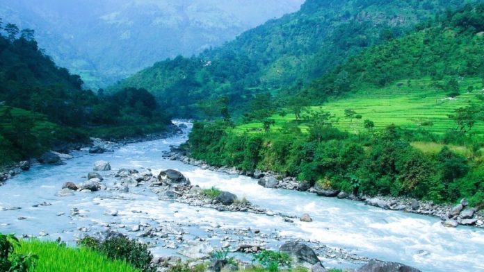 Nepal rivers at dangerous levels.